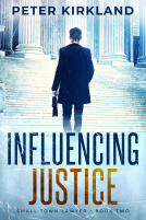 book cover for Influencing Justice