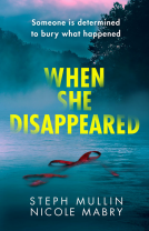 book cover for When She Disappeared