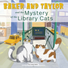 book cover for Mystery of the Library Cats