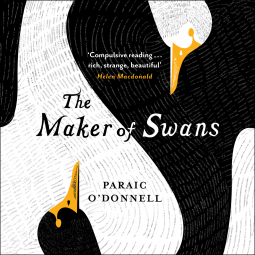 book cover for The Maker of Swans