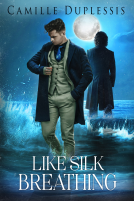 book cover for Like Silk Breathing