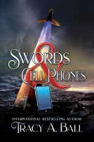 book cover for Swords & Cell Phones
