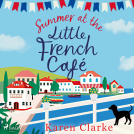 book cover for Summer at the Little French Cafe