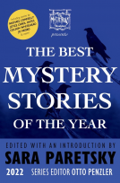 book cover for The Mysterious Bookshop Presents the Best Mystery Stories of the Year 2022