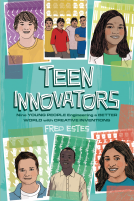 book cover for Teen Innovators