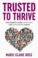 book cover for Trusted to Thrive
