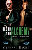 book cover for Blood and Alchemy