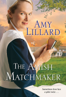 book cover for The Amish Matchmaker