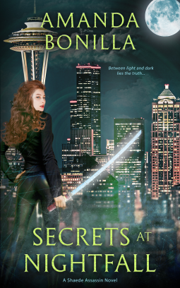 book cover for Secrets at Nightfall