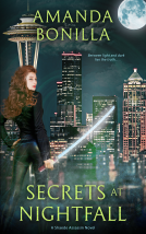 book cover for Secrets at Nightfall