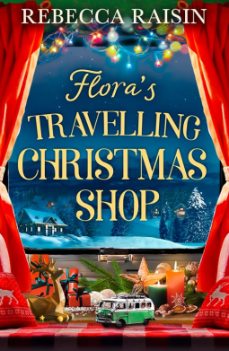 book cover for Flora's Travelling Christmas Shop