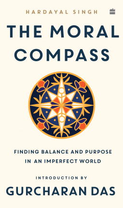 book cover for The Moral Compass