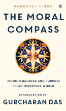 book cover for The Moral Compass
