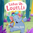 book cover for Listen Up, Louella