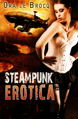 book cover for Steampunk Erotica
