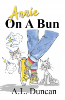 book cover for Annie on a Bun
