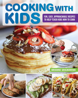 book cover for Cooking with Kids
