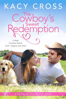 book cover for The Cowboy's Sweet Redemption
