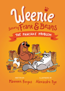 book cover for The Pancake Problem (Weenie Featuring Frank and Beans Book #2)