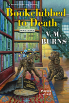 book cover for Bookclubbed to Death