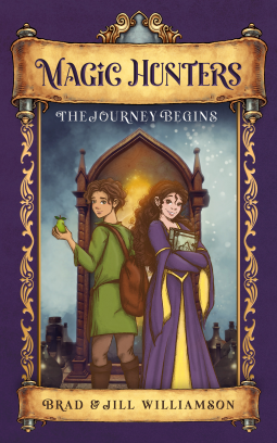 book cover for Magic Hunters
