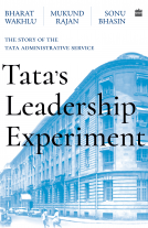 book cover for Tata's Leadership Experiment:
