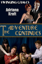 book cover for The Adventure Continues