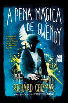 book cover for A pena mágica de Gwendy