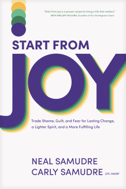 book cover for Start from Joy