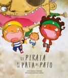 book cover for El pirata de la pata de pato