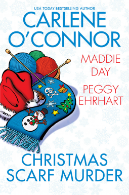 book cover for Christmas Scarf Murder