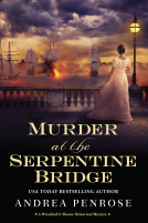 book cover for Murder at the Serpentine Bridge