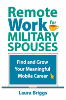 book cover for Remote Work for Military Spouses