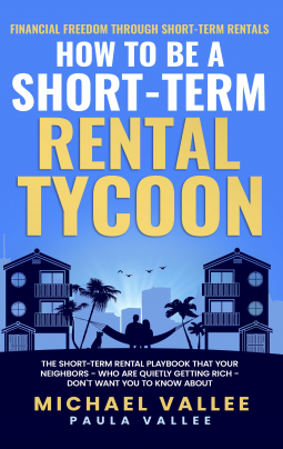 book cover for HOW TO BE A SHORT-TERM RENTAL TYCOON