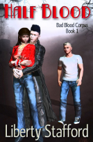 book cover for Half Blood
