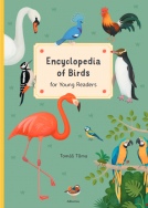 book cover for Encyclopedia of Birds for Young Readers
