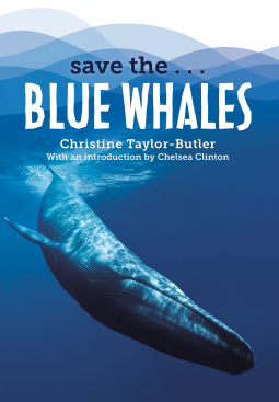 book cover for Save the...Blue Whales