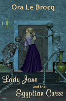 book cover for Lady Jane and the Egyptian Curse