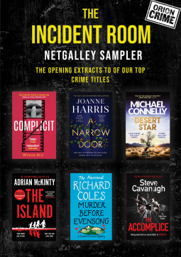 book cover for Orion Crime Harrogate sampler 2022