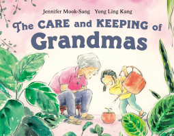 book cover for The Care and Keeping of Grandmas