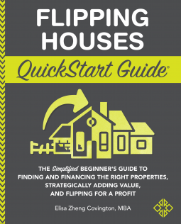 book cover for Flipping Houses QuickStart Guide
