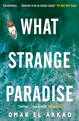 book cover for What Strange Paradise