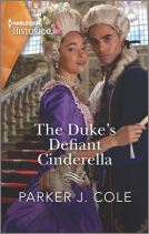 book cover for The Duke's Defiant Cinderella