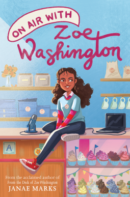 book cover for On Air with Zoe Washington