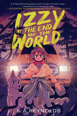 book cover for Izzy at the End of the World