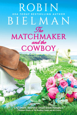 book cover for The Matchmaker and the Cowboy