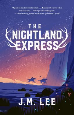 book cover for The Nightland Express