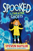book cover for Spooked: The Theatre Ghosts