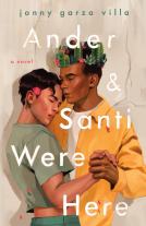 book cover for Ander & Santi Were Here