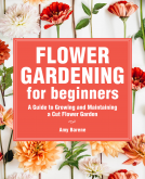 book cover for Flower Gardening for Beginners